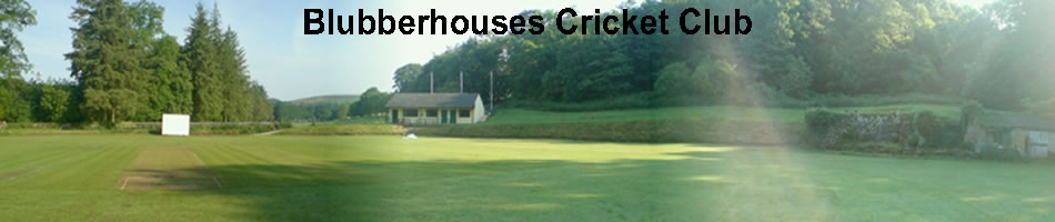Blubberhouses Cricket Club Website